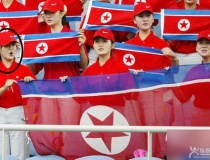 朝鮮美女啦啦隊(duì)真是震撼人心