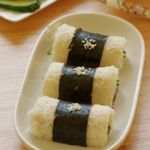 海苔鮮蔬吐司卷