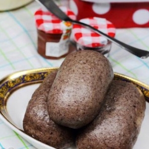 黑米豆包——無(wú)油版的豆包