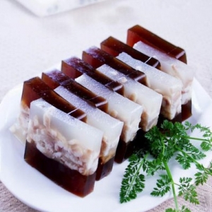雙色肉皮凍