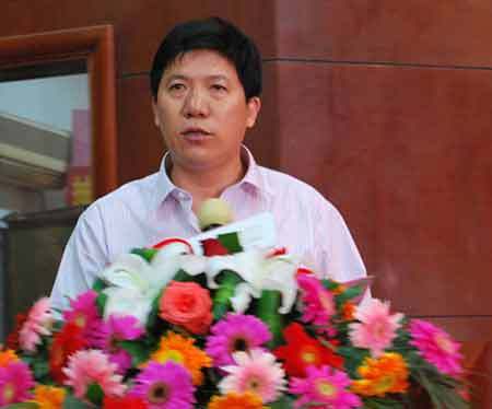 林昌地板董事長(zhǎng)王香林致辭