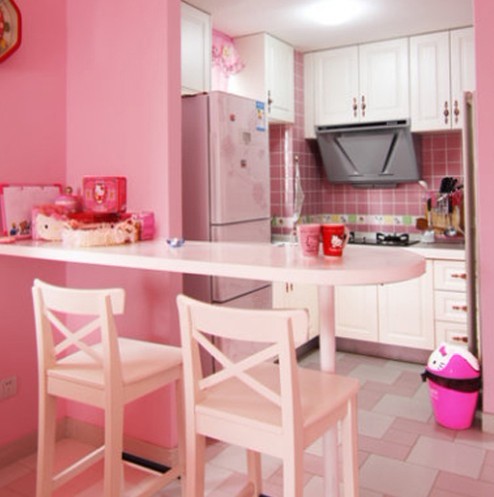 80后裝修效果圖 Hello kitty溫暖小屋