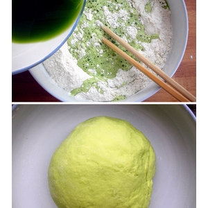 手搟菠菜面