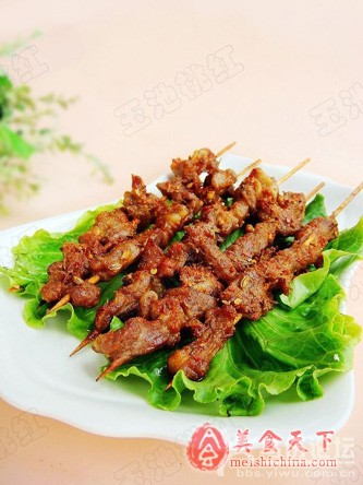 烤羊肉串  