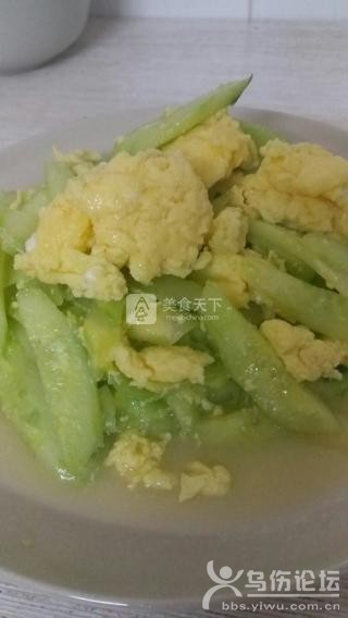 青瓜炒雞蛋的做法步驟：6