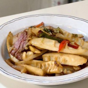 春筍炒咸肉的做法