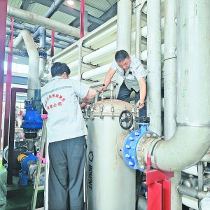 市自來水公司： 打好“組合拳” 保障夏季用水無憂
